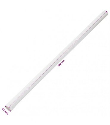 vidaXL Cable Trunkings Ø32 mm 30 m PVC