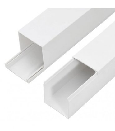 vidaXL Cable Trunking 40x40 mm 10 m PVC