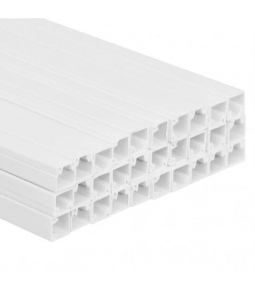 vidaXL Cable Trunking 30x20 mm 30 m PVC