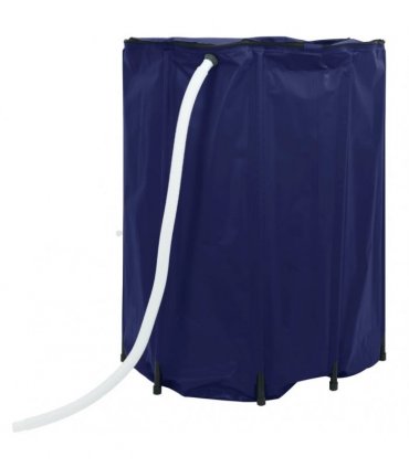 vidaXL Water Tank with Tap Foldable 500 L PVC