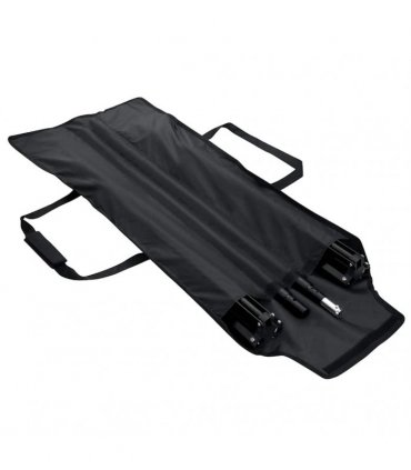 vidaXL Backdrop Support System 300 x 300 cm Black