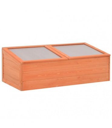 vidaXL Greenhouse Wood 100x50x34 cm