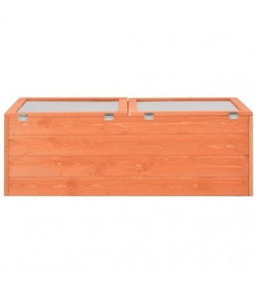 vidaXL Greenhouse Wood 100x50x34 cm