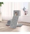 vidaXL Cat Tree with Sisal Scratching Post Light Grey 59 cm
