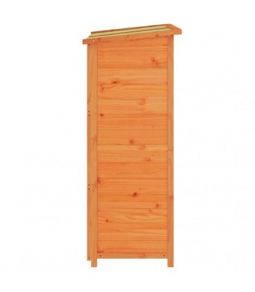 vidaXL Garden Tool Shed Brown 83x57x140 cm Solid Wood Pine
