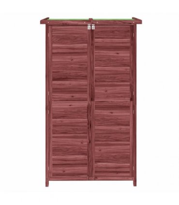 vidaXL Garden Tool Shed Mocha 83x57x140 cm Solid Wood Pine