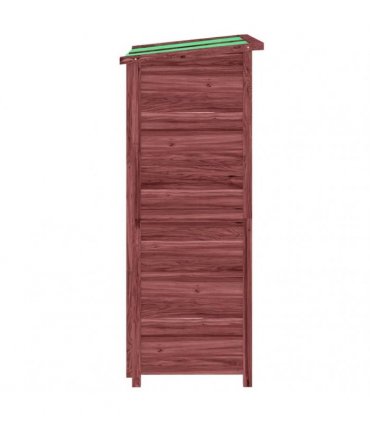 vidaXL Garden Tool Shed Mocha 83x57x140 cm Solid Wood Pine
