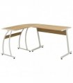 vidaXL Corner Desk L-Shaped Oak