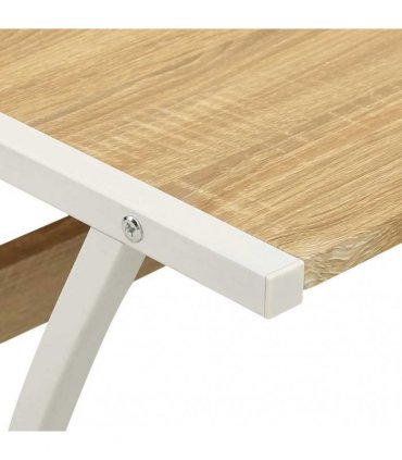 vidaXL Corner Desk L-Shaped Oak