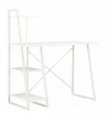vidaXL Desk with Shelving Unit White 102x50x117 cm