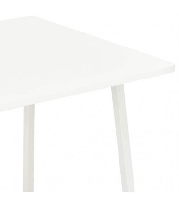 vidaXL Desk with Shelving Unit White 102x50x117 cm