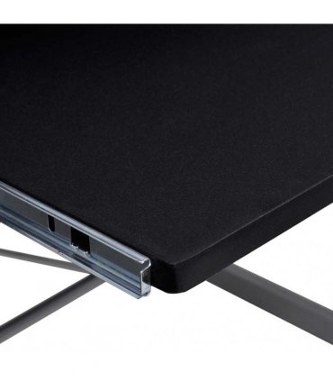 vidaXL Corner Computer Desk Black 132x112x99 cm Engineered Wood