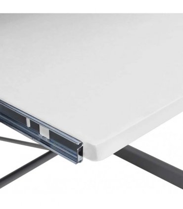 vidaXL Corner Computer Desk White 132x112x99 cm Engineered Wood
