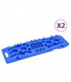 vidaXL Traction Boards 2 pcs Blue 107x31x7 cm Nylon