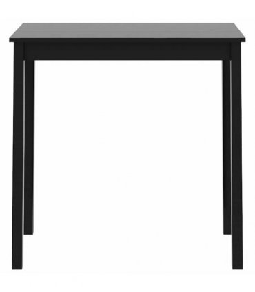 vidaXL Bar Table MDF Black 115x55x107 cm