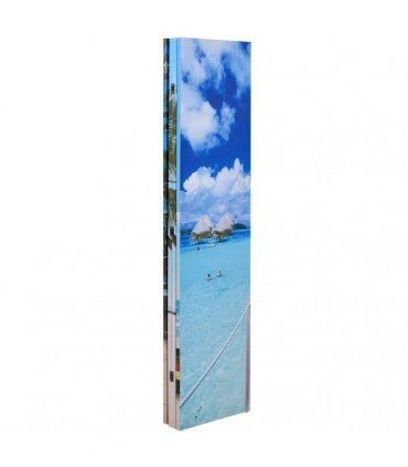 vidaXL Folding Room Divider 160x170 cm Beach