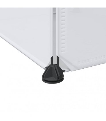 vidaXL Modular Cabinet with 9 Compartments 109x36,5x143 cm White