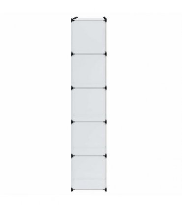 vidaXL Modular Cabinet with 14 Compartments White 37 x 146 x 180,5 cm