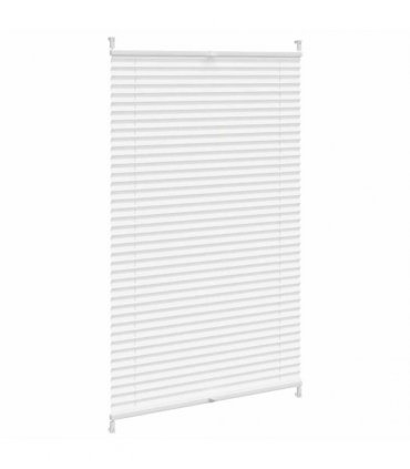 vidaXL Plisse Blind 70x100cm White Pleated Blind