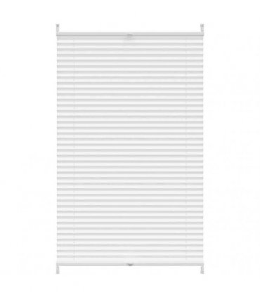 vidaXL Plisse Blind 80x150cm White Pleated Blind