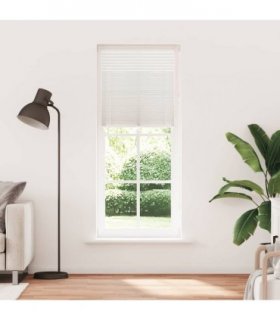 Plisse Blind 80x200cm White Pleated Blind