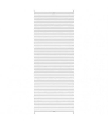 Plisse Blind 80x200cm White Pleated Blind
