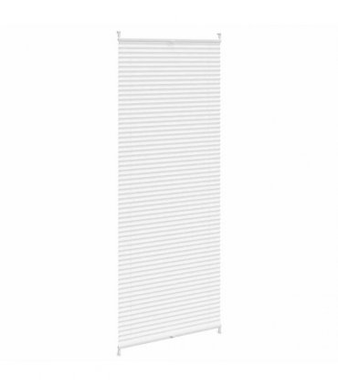 Plisse Blind 80x200cm White Pleated Blind