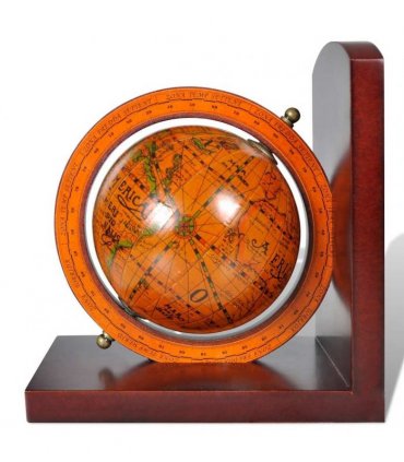 vidaXL Bookend Globe 2 pcs