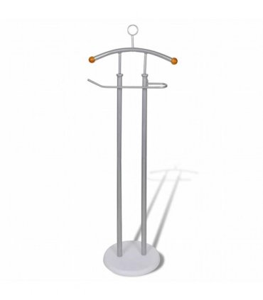 vidaXL Valet Stand Coat Shirt Organizer Metal Frame
