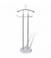 vidaXL Valet Stand Coat Shirt Organizer Metal Frame