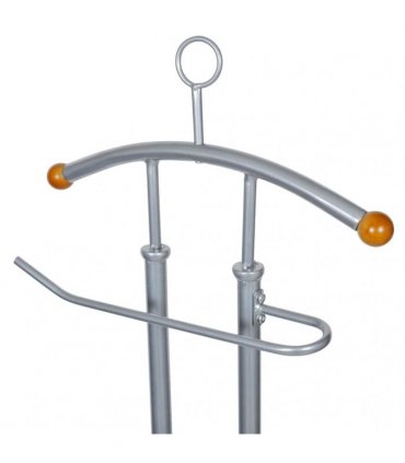 vidaXL Valet Stand Coat Shirt Organizer Metal Frame