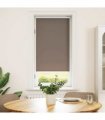 vidaXL Roller Blind Blackout 64,4x120 cm Fabric Width 60 cm Coffee