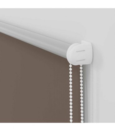 vidaXL Roller Blind Blackout 64,4x120 cm Fabric Width 60 cm Coffee