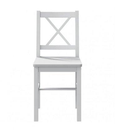 vidaXL 5 Piece Dining Set White