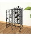 vidaXL Wine Rack for 28 Bottles Metal