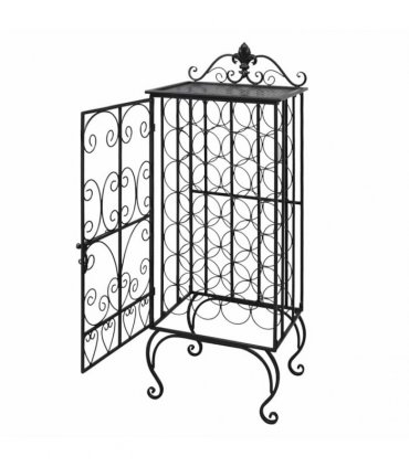 vidaXL Wine Rack for 28 Bottles Metal