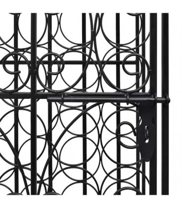 vidaXL Wine Rack for 28 Bottles Metal
