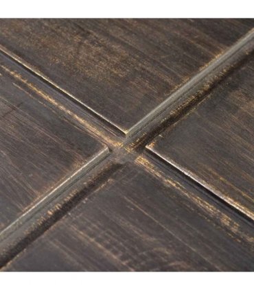vidaXL Coffee Table Dark Brown Square Solid Mango Wood