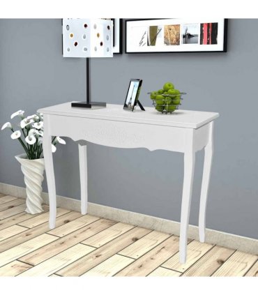 vidaXL Dressing Console Table White