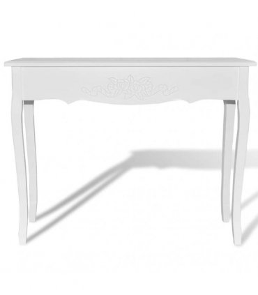 vidaXL Dressing Console Table White