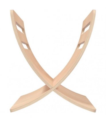 vidaXL Wooden Magazine Rack Floor Standing Natural