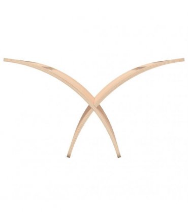 vidaXL Wooden Magazine Rack Floor Standing Natural