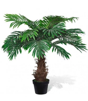 vidaXL Lifelike Artificial Cycus Palm Tree with Pot 80 cm