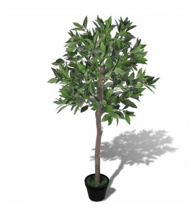 vidaXL Artificial Bay Tree with Pot 120 cm