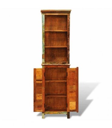 vidaXL Bookshelf Reclaimed Solid Wood Vintage