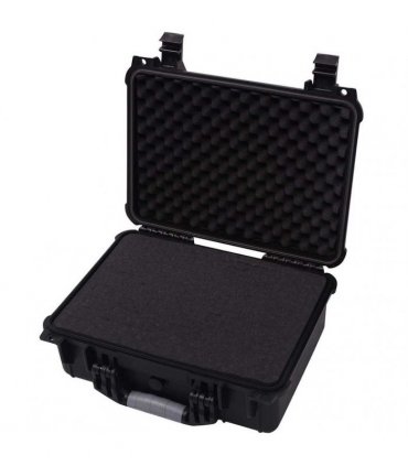 vidaXL Protective Case Black 40,6x33x17,4 cm
