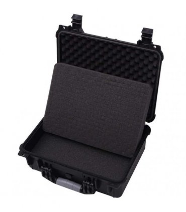 vidaXL Protective Case Black 40,6x33x17,4 cm