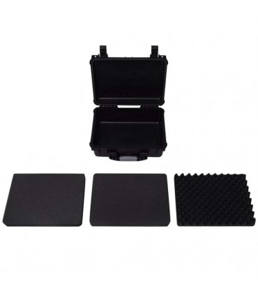 vidaXL Protective Case Black 40,6x33x17,4 cm