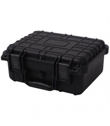 vidaXL Protective Case Black 35x29,5x15 cm