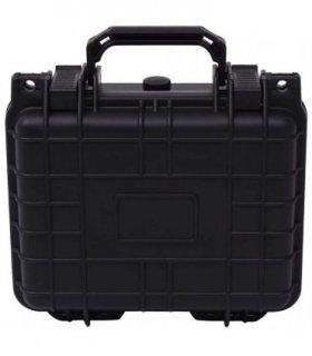 vidaXL Protective Case Black 27x24,6x12,4 cm